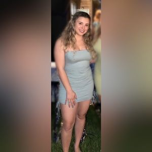 Windsor Blue Mini Dress